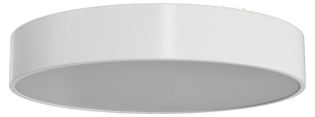OSMONT KRU60604 KRUGER 3 FO Decken-/Wandleuchte aus Kunststoff, weiß, Schutzart IP40, 4000 K, 32 W LED