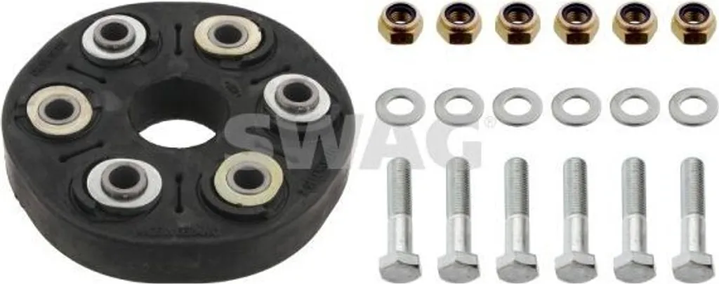 Flector de transmission SWAG contre vibrations de cardan Mercedes W202