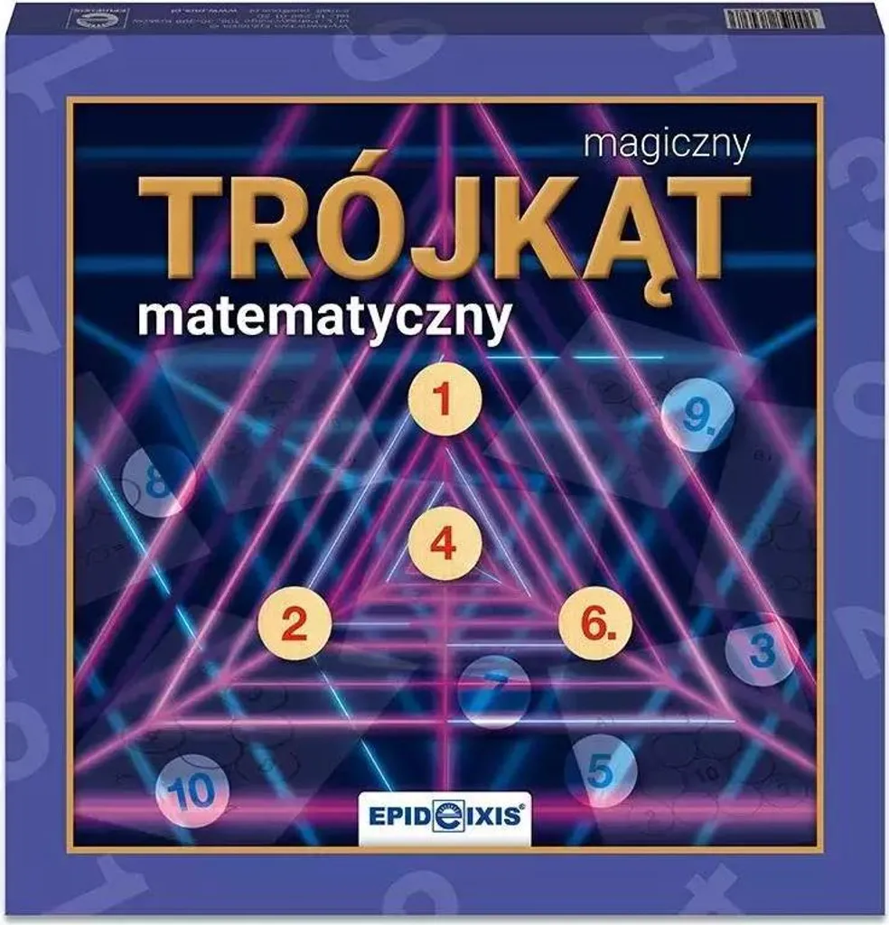 Triangle mathématique magique Montessori aide aux devoirs et école