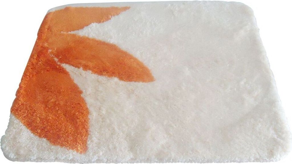 Nicol WC Vorleger Toilettenvorleger Badematte Bad Teppich 60x60cm Livia apricot