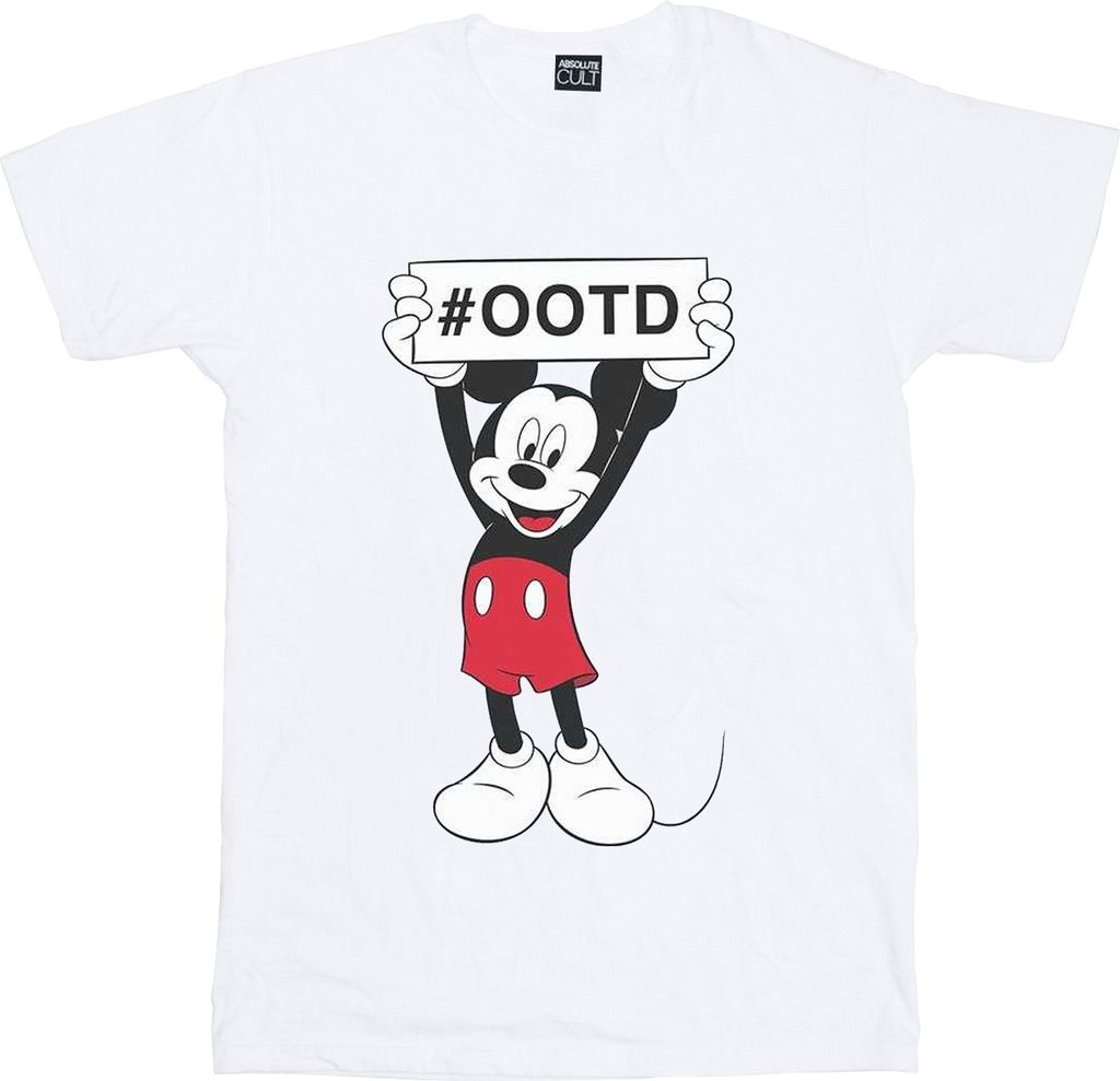 Disney - "Outfit Of The Day" T-Shirt für Damen BI36117 (M) (Weiß)