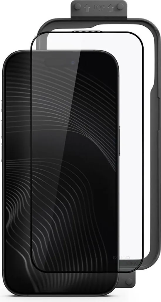 UNUM SapphireShield 3D Verre Trempé iPhone 16 avec Cadre de Pose Facile
