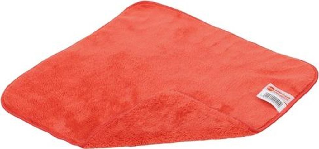 D&L Nano Reinigungs-Tuch 36x36 cm - Rot für Oberflächenpflege