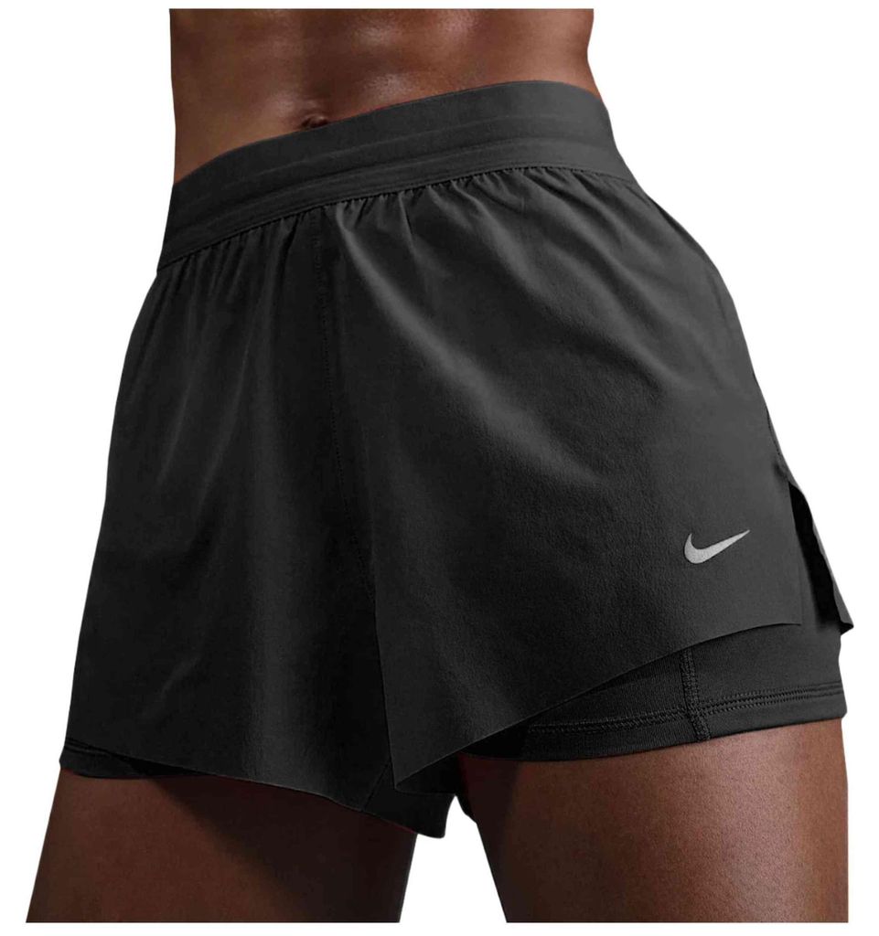 Nike Swift DF 2-in-1-Damen-Laufshorts - Schwarz Schwarz S Produktbild 