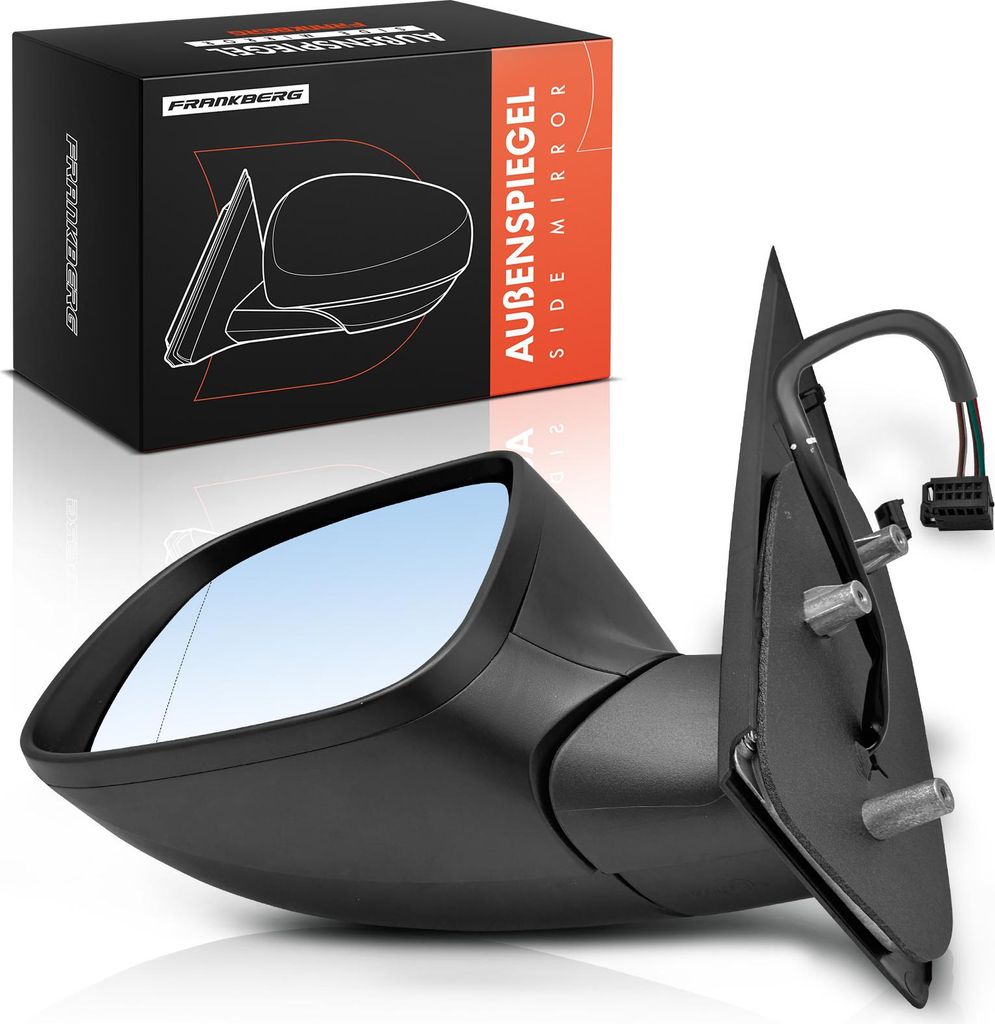 Frankberg 1x Außenspiegel Links für VW Amarok 2H S1B S6B S7 Pritsche 2.0L 3.0L 2010-2022