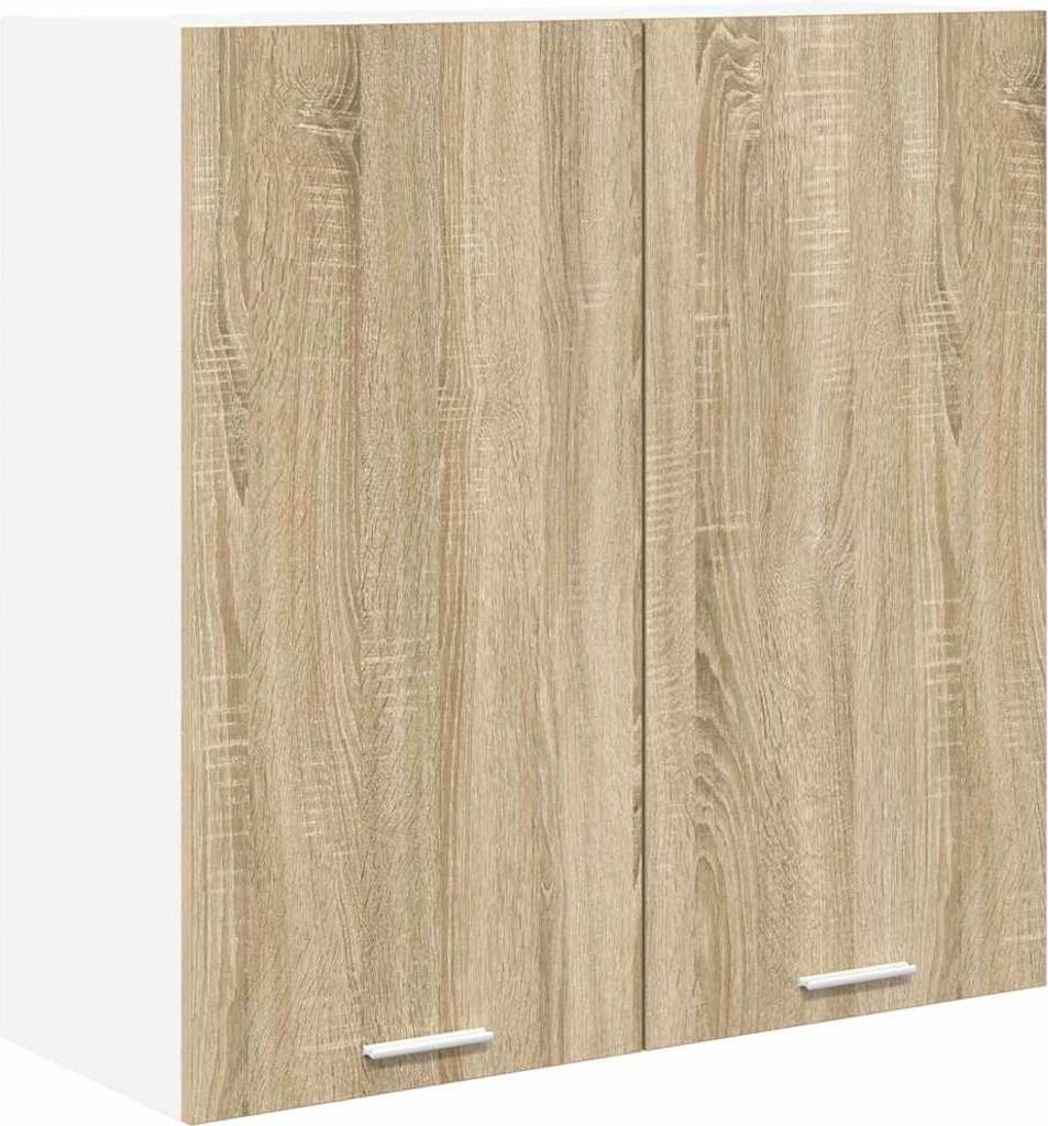 Hängeschrank mit Tür Sonoma-Eiche 80 x 31 x 80 cm Holzwerkstoff