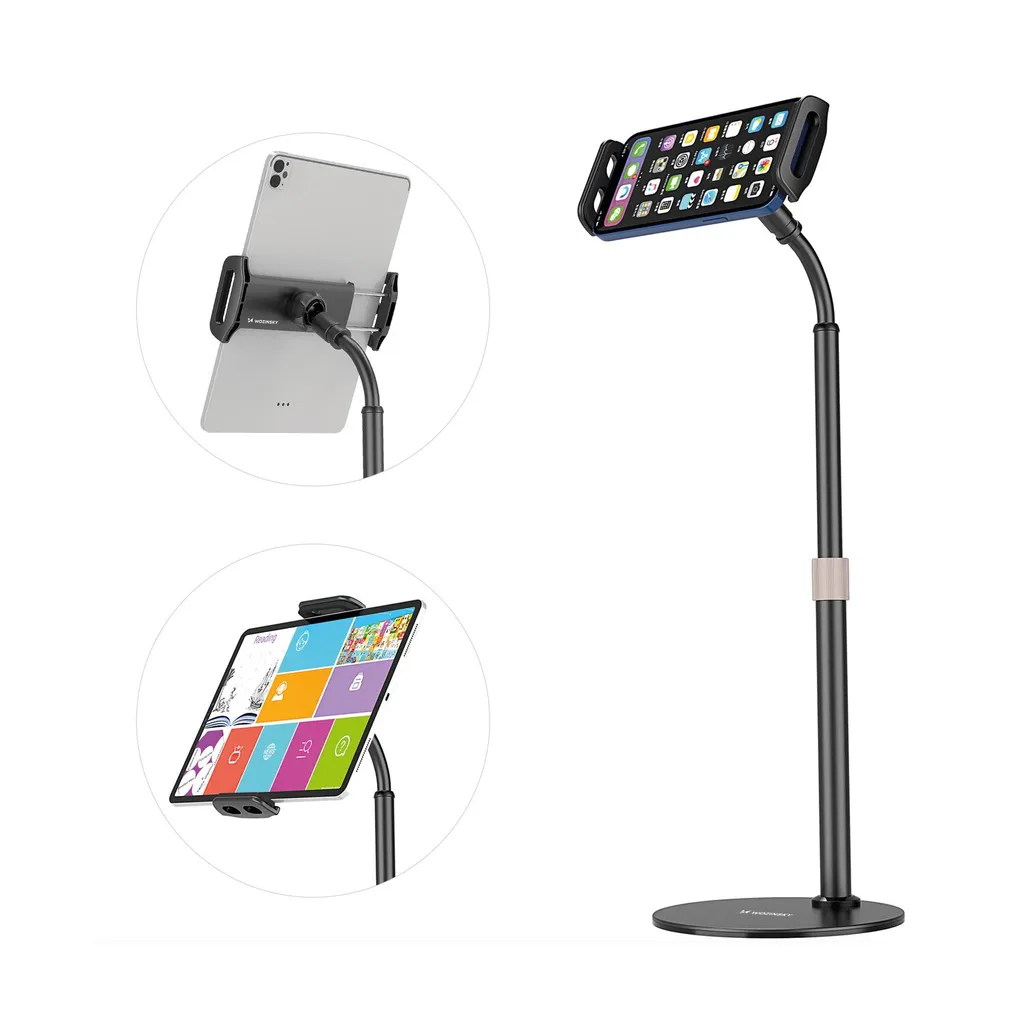 Support de Bureau Universel pour Smartphone et Tablette Wozinsky Noir