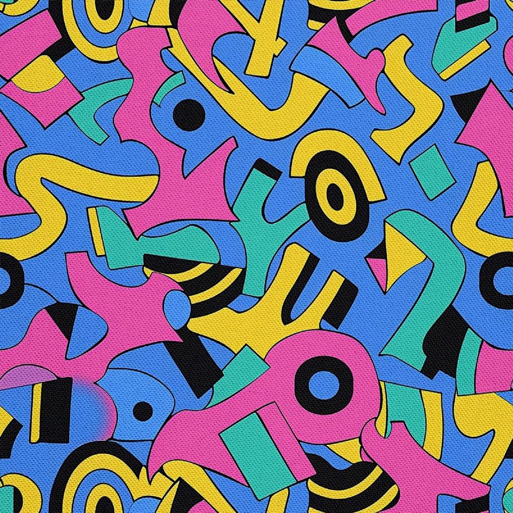 OUTDOOR DEKOSTOFFE OXFORD - Motiv Geometrisch I DX3253