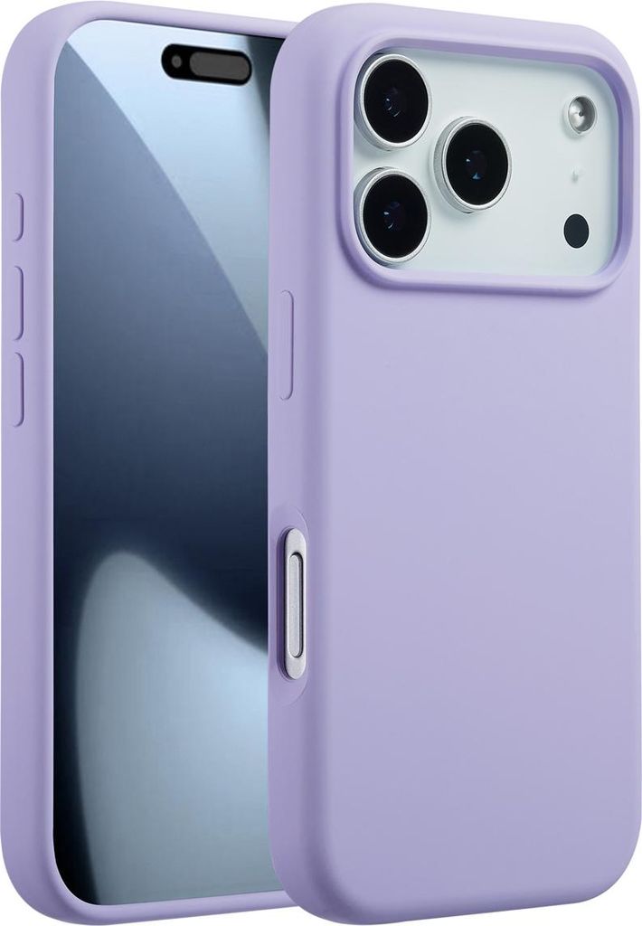 Accezz Liquid Silikoncase mit MagSafe iPhone 17 Pro - Paars