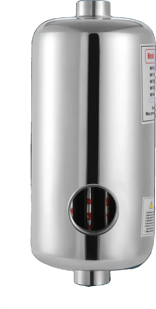Échangeur de chaleur piscine 28 kW - Débit 40 GPM haute température