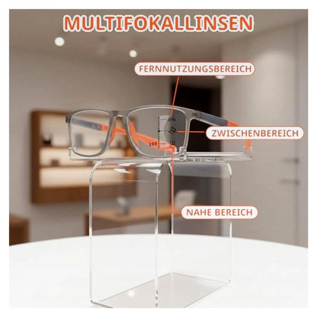Gleitsichtbrille für Damen und Herren, Brille mit Produktbild 