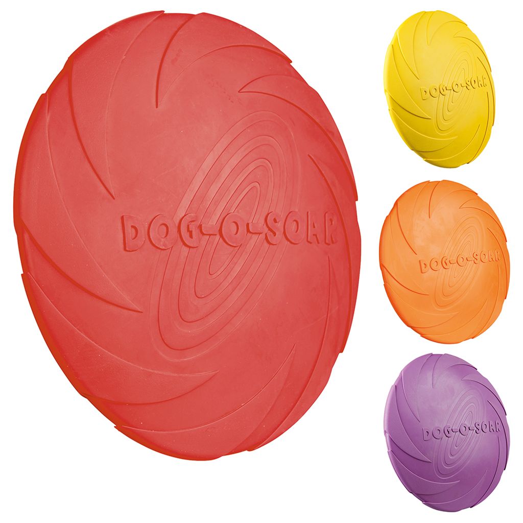 Trixie Dog Disc Naturgummi-Frisbee, schwimmend - 22 cm