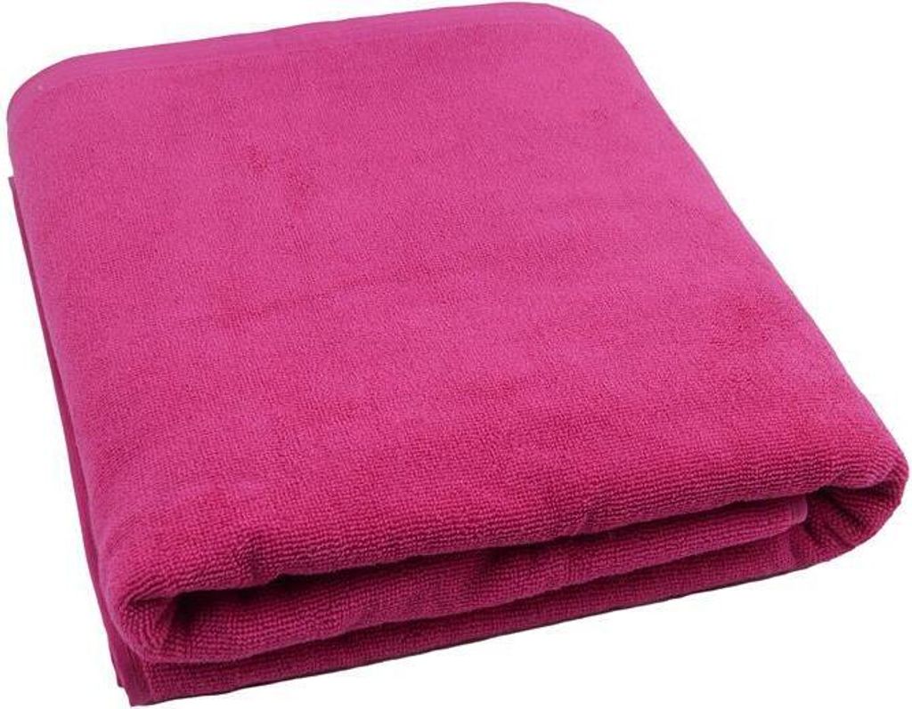 Duschtuch 90x180 cm pink Sauna Handtuch Badetuch