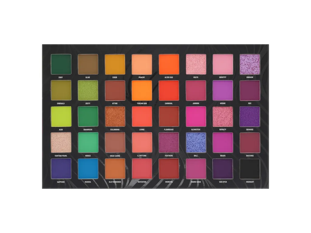 Palette di pigmenti pressati W7 Mardi Gras