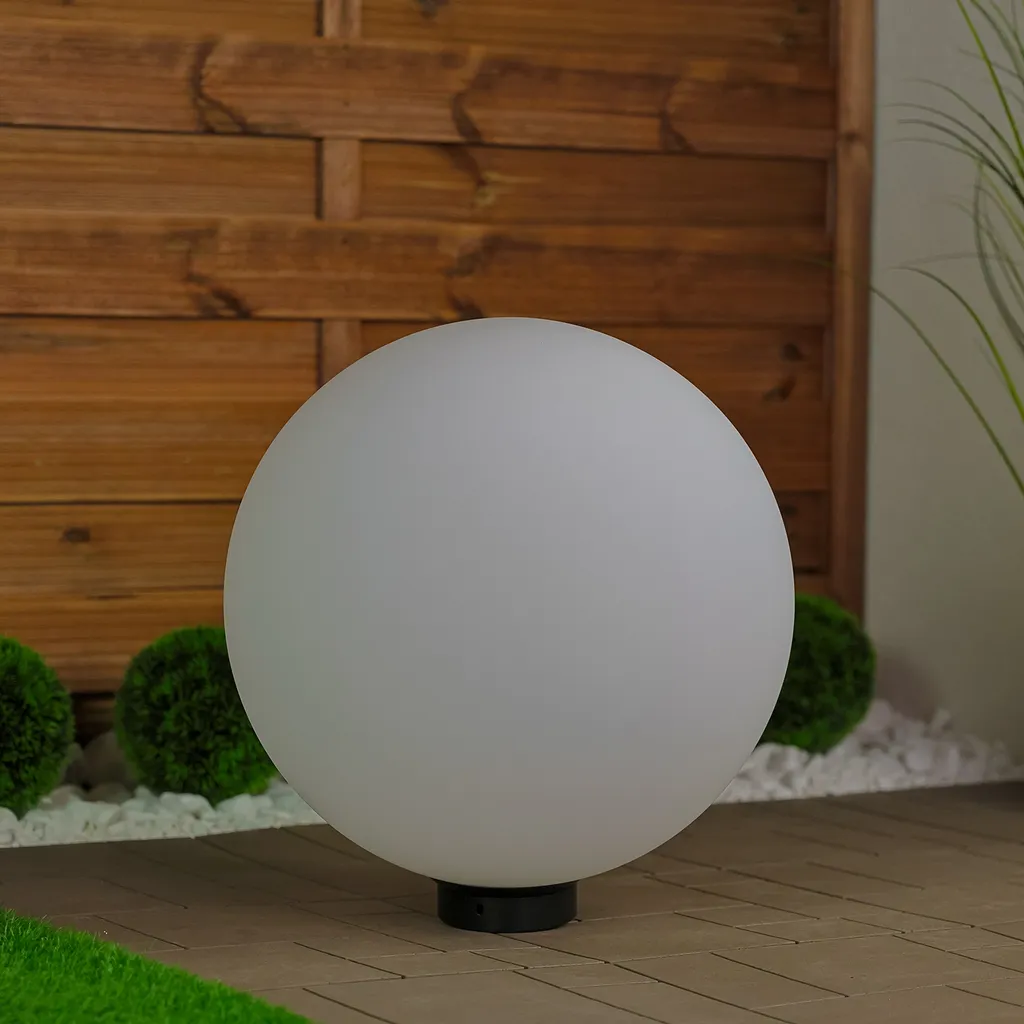 Éclairage de Terrasse Design Boule Lumineuse 40 cm pour Extérieur - 11