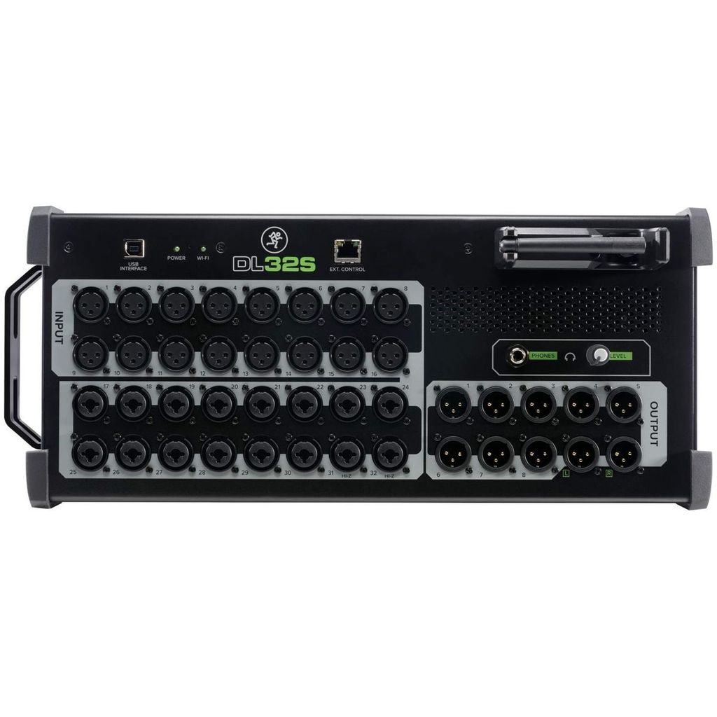 Mackie DL32S Digitales Mischpult 32 Kanäle integriertes Wi-Fi 32x32 USB Audio Interface