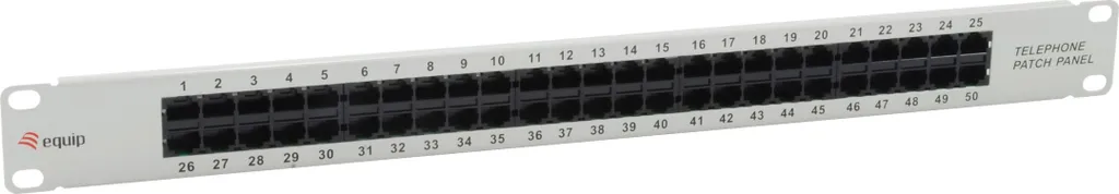 Pannello Patch Equip 125297 50 Porte RJ45 1U - Rack 19 Professionale