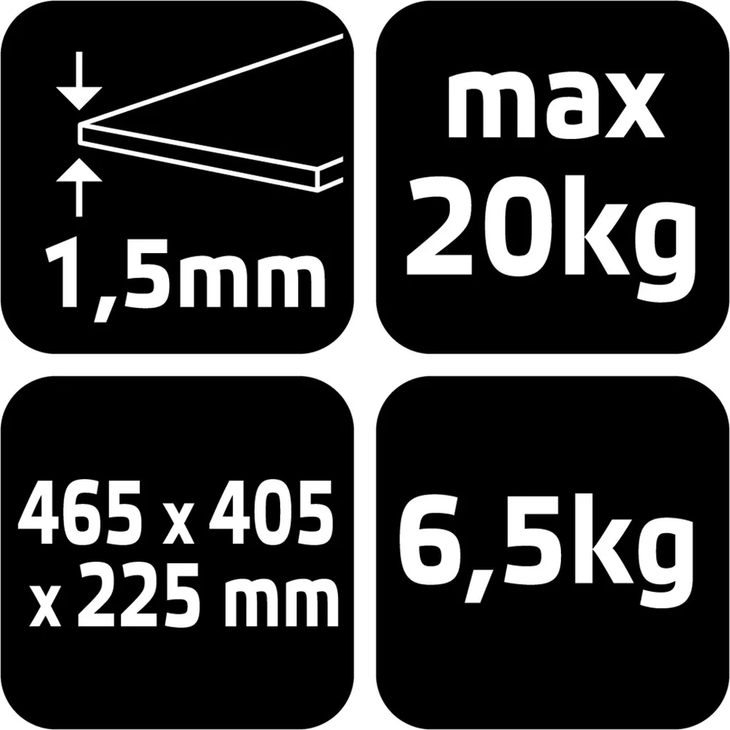 Libérez votre Établi : Support Mural Acier pour 5 Outils Électriques - 2
