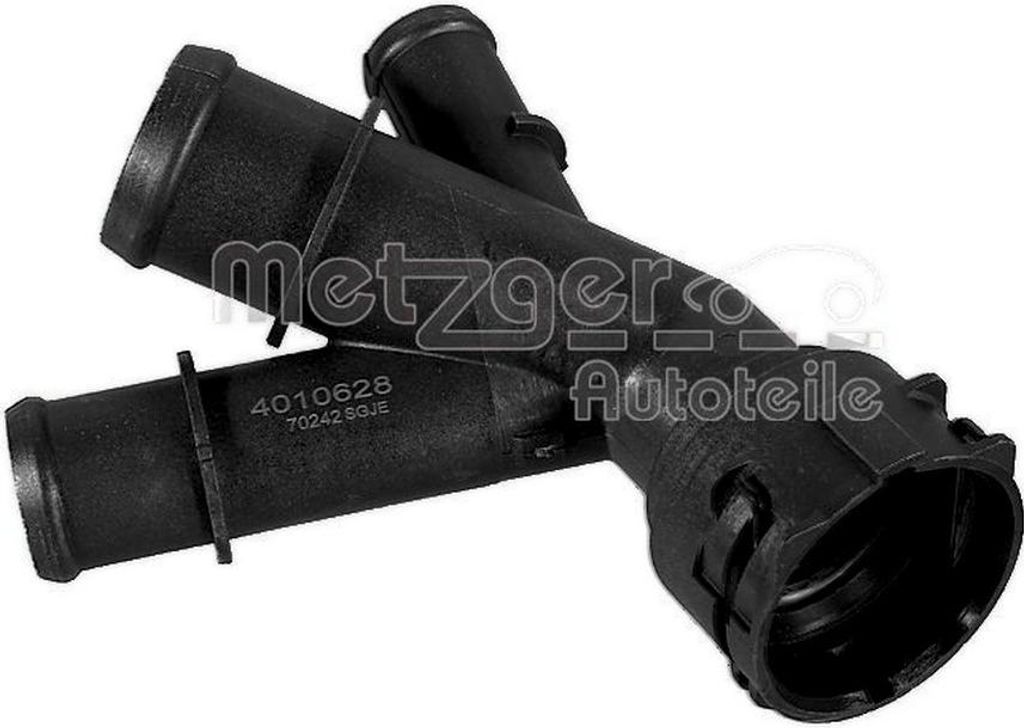 Anschlussstutzen Kühlmittelleitung links METZGER für u.a. VW GOLF