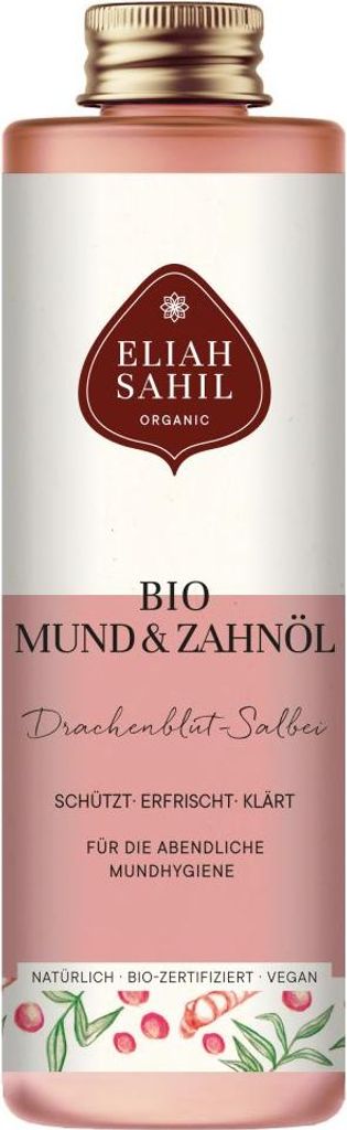 Bio-Zahnöl Drachenblut & Salbei Eliah Sahil – 100 ml