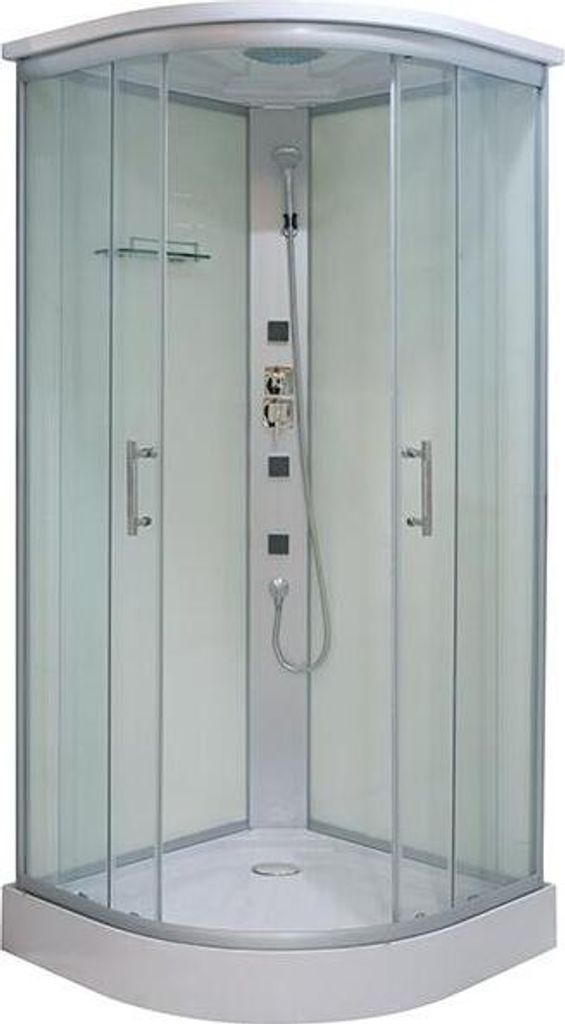Komplettduschkabine TANGO 90 x 90 x 215 - Mit Massagedüsen Produktbild 1