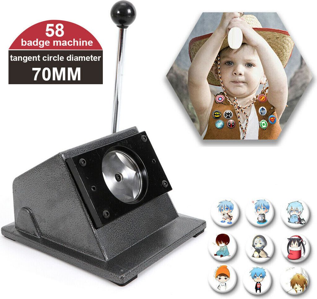 58mm řezací stroj na odznaky Badgemaker Button Maker Obrázek produktu 6