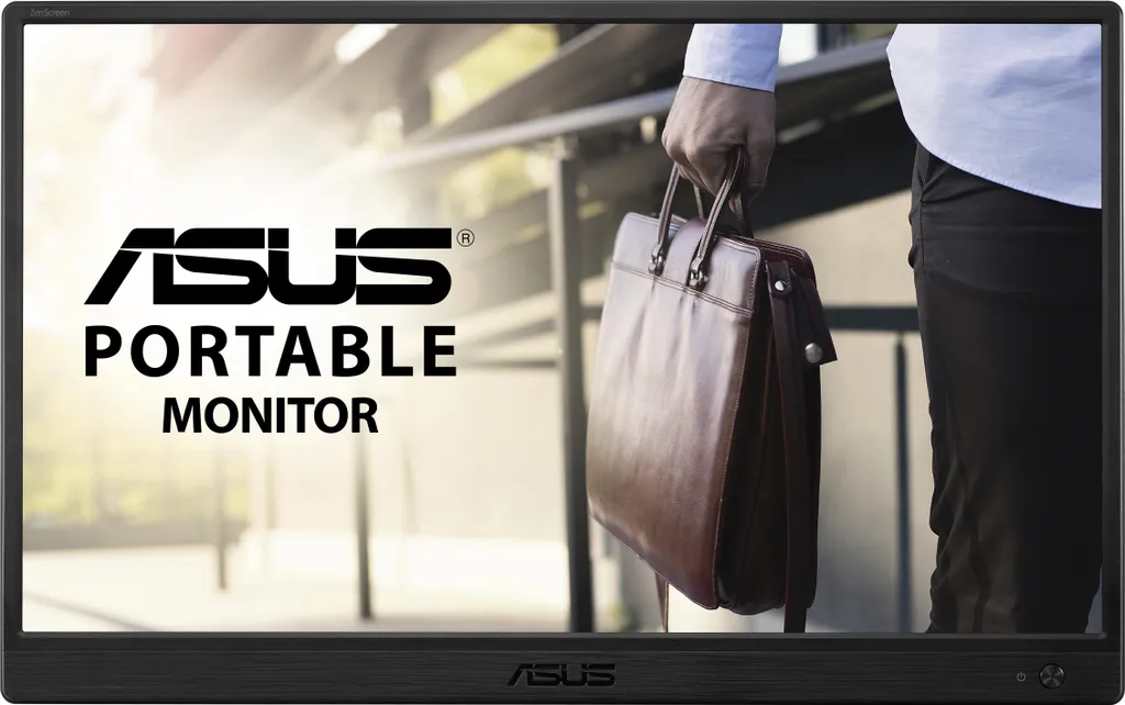Écran Secondaire Portable ASUS ZenScreen MB165B pour Télétravail