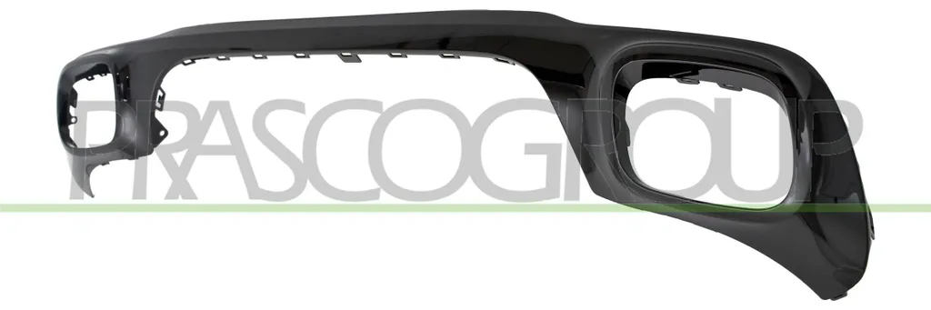 Réparation carrosserie Mercedes GLA H247 : Diffuseur arrière PRASCO noir