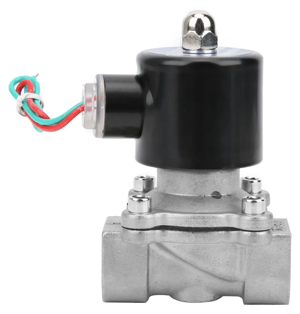 Électrovanne 3/4 pouce Inox 304 NF Action Directe AC24V Haute Qualité
