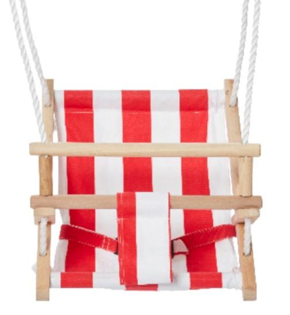 babyschaukel Bambini45 cm rot/weiß Produktbild 
