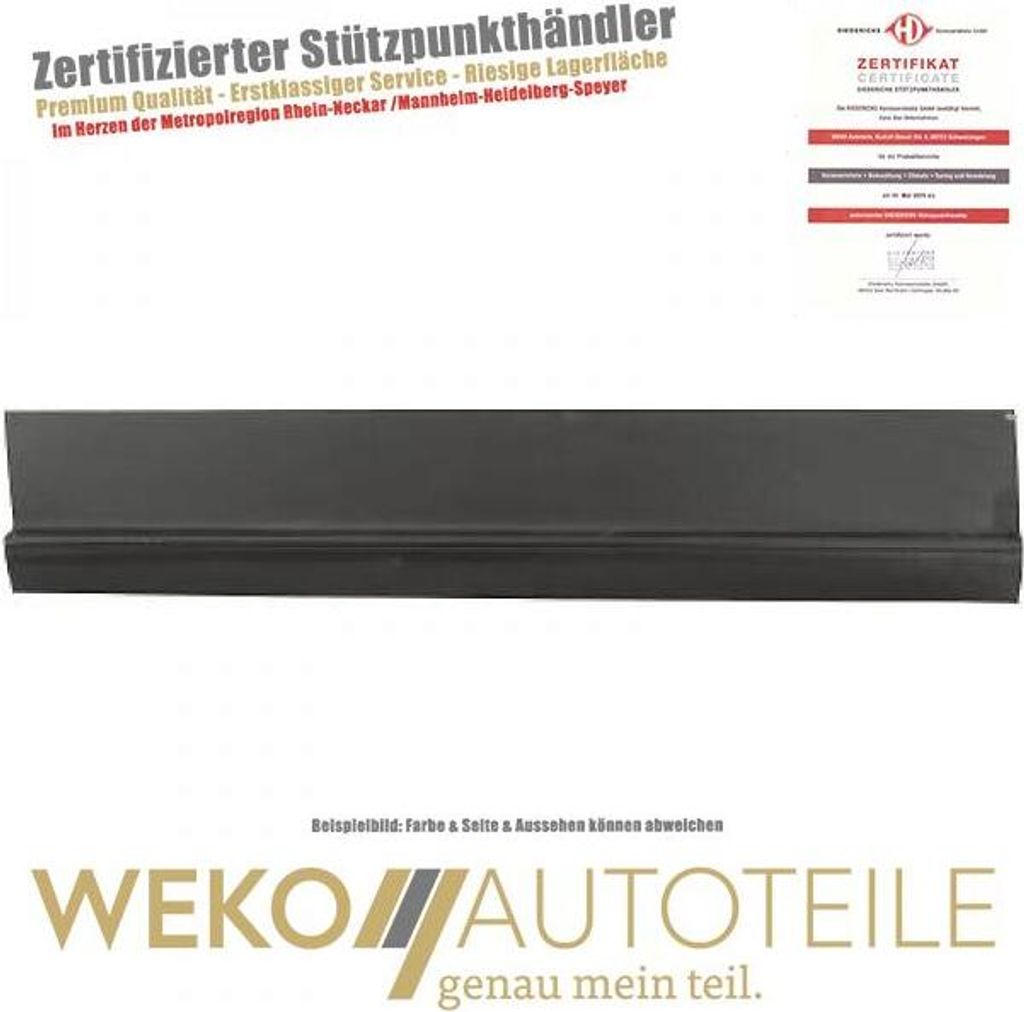 Tür Karosserie rechts DIEDERICHS 9147212 für MERCEDES-BENZ