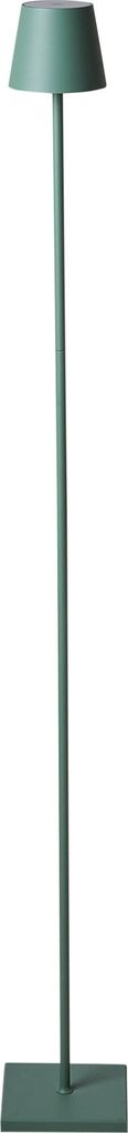 BELIANI Stehlampe Grün Metall Kabellos Wiederaufladbar Akku Touch Funktion Dimmfunktion USB Kabel Indoor Outdoor Stehleuchte