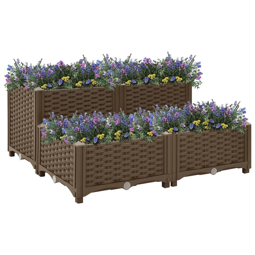 Hochbeet 80x80x38 cm Polypropylen Obrázek produktu 