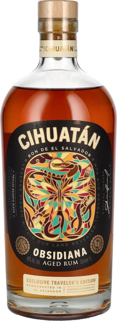 Cihuatán OBSIDIANA Rum Limited Edition 40% Vol. 1l