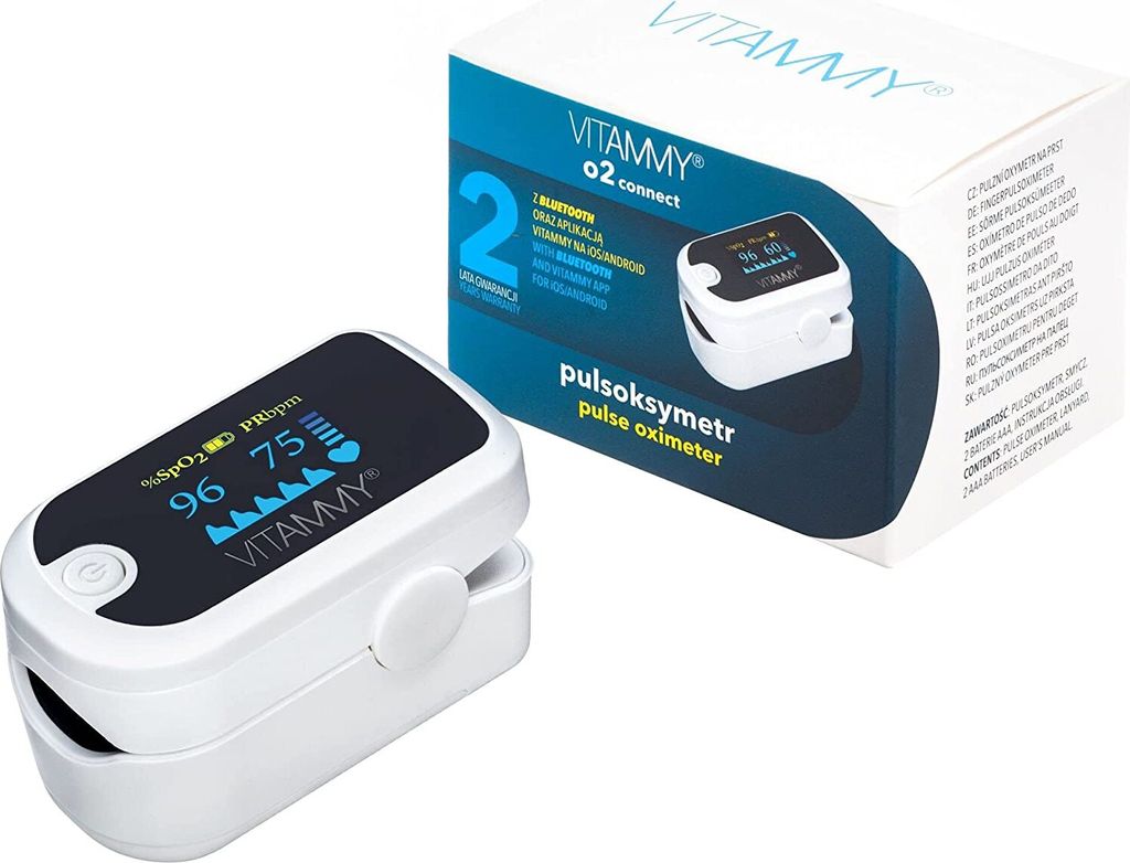 Vitammy Sky Digitales Infrarot-Fieberthermometer mit Produktbild 