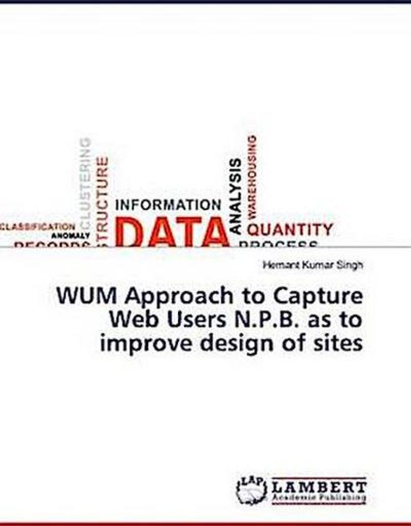 WUM Approach to Capture Web Users N.P.B. as to improve design of sites