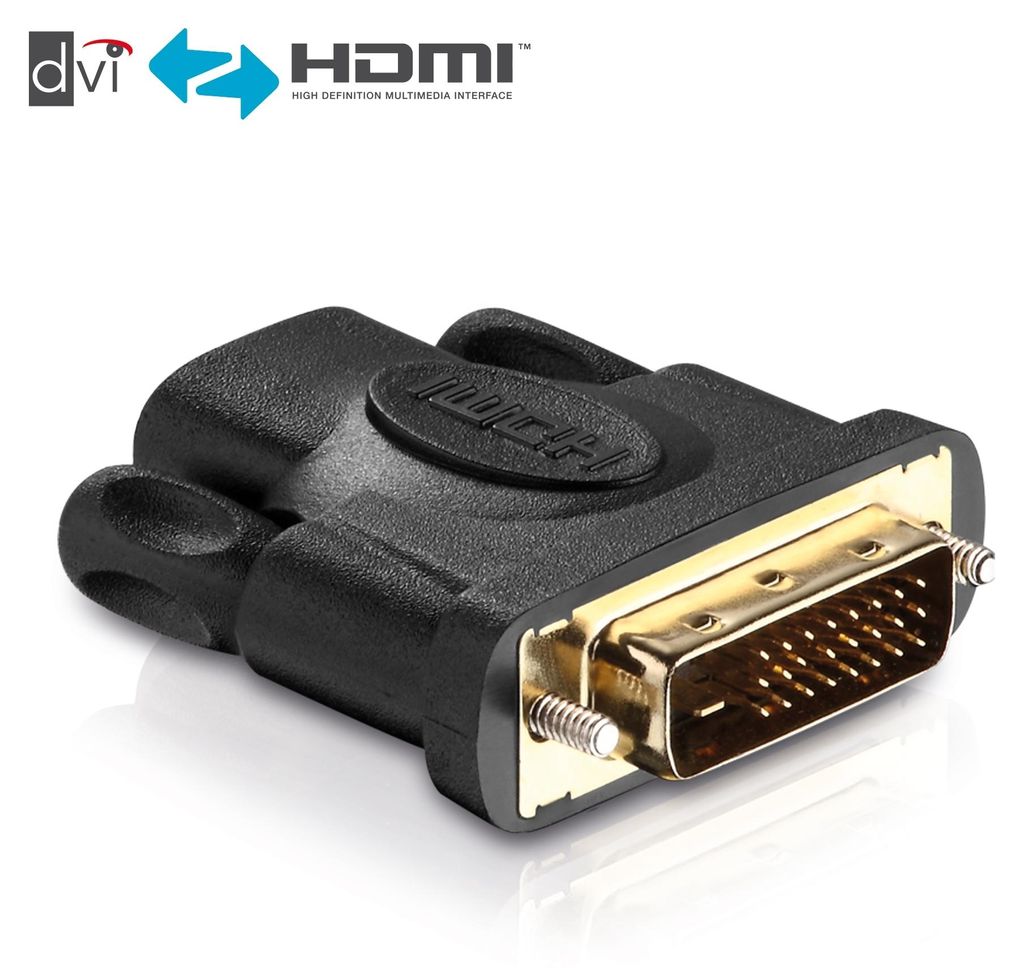 PureLink PureInstall PI010, DVI-D, HDMI, Schwarz Produktbild 