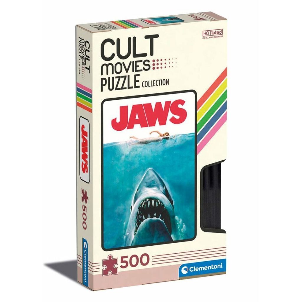 Clementoni Cult Movies Puzzle Collection Puzzle Jaws (500 Produktbild 