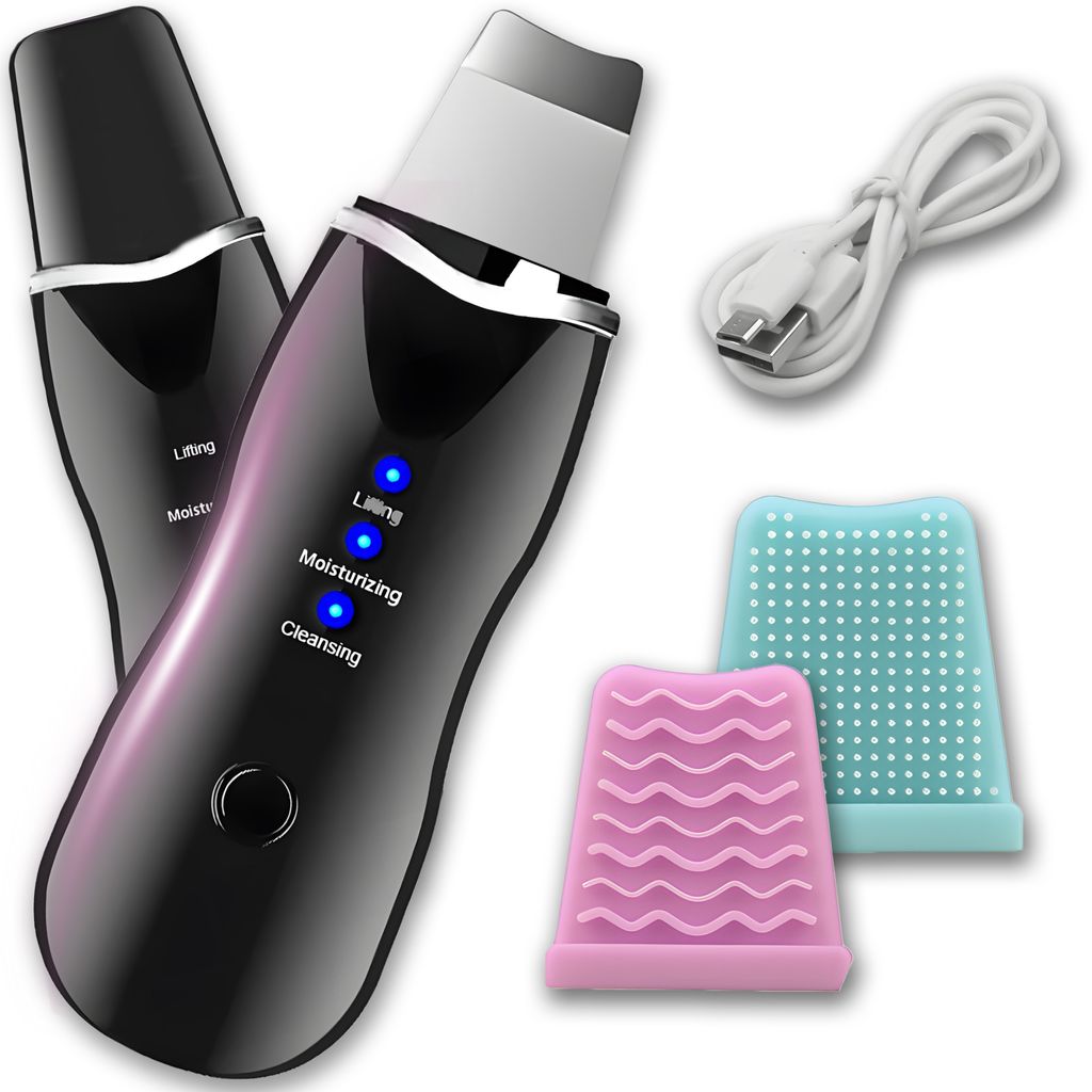 Ultraschallpeelinggerät Gesichtspeeling Skin Scrubber Produktbild 2