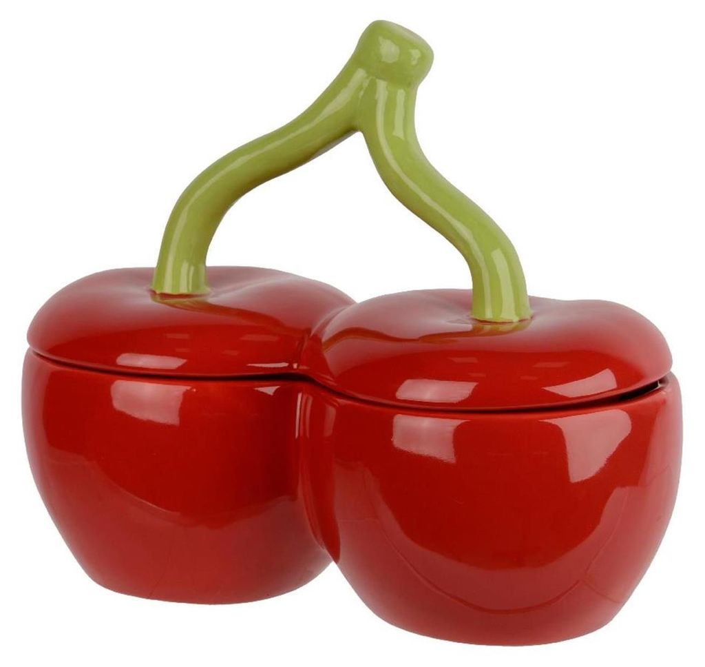 Pojemnik do przechowywania Decoris z porcelany wiśniowej 19 Zdjęcie produktu 