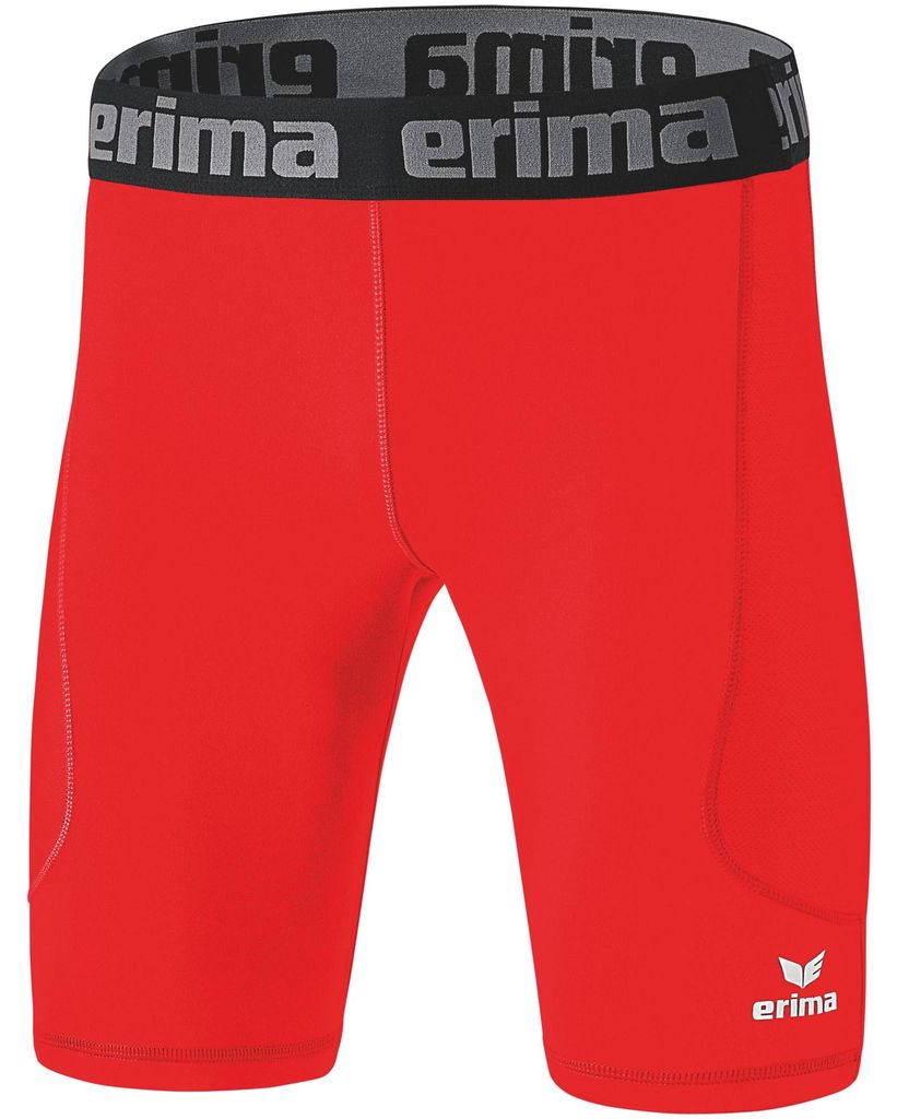 Erima Elemental Tights Short Red Junior