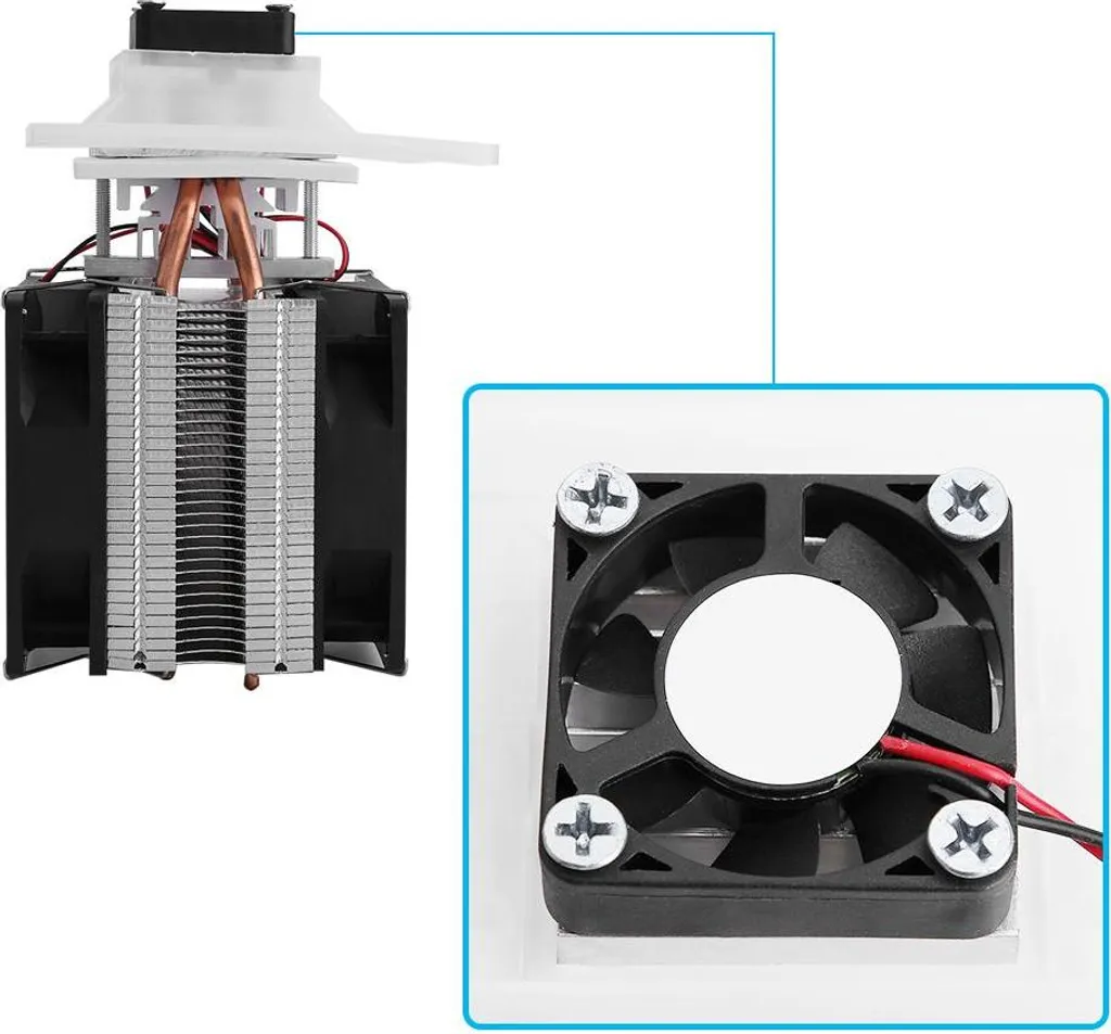 Module de Froid Peltier 12V avec Déshumidificateur - Refroidissement 60W - 12