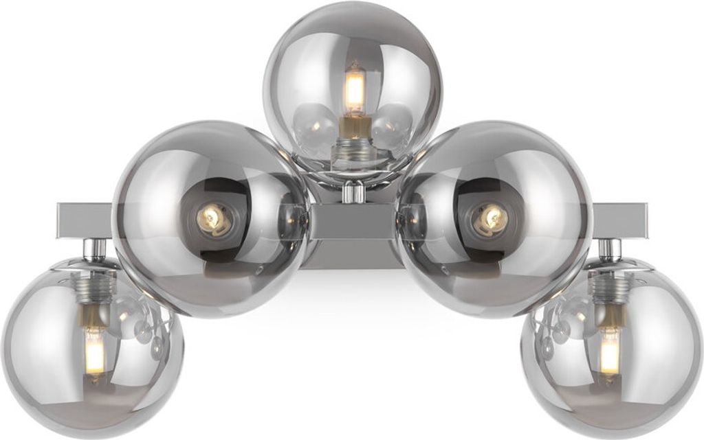 Maytoni Dallas Chrom Wandleuchte 5-flammig, Glas, G9, 28W, IP20