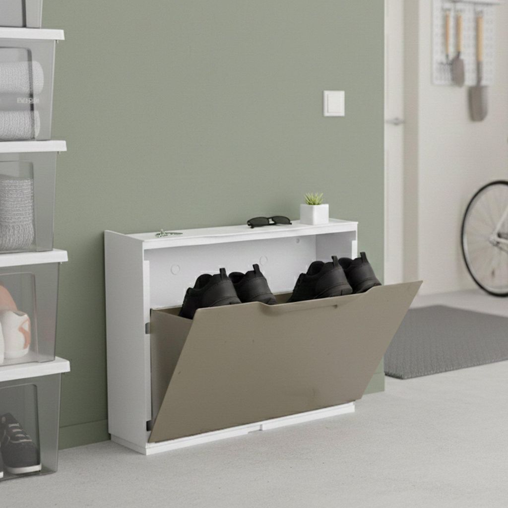 Kunststof schoenenkast ArtPlast UNIKA U50/TO, taupekleur Productafbeelding 