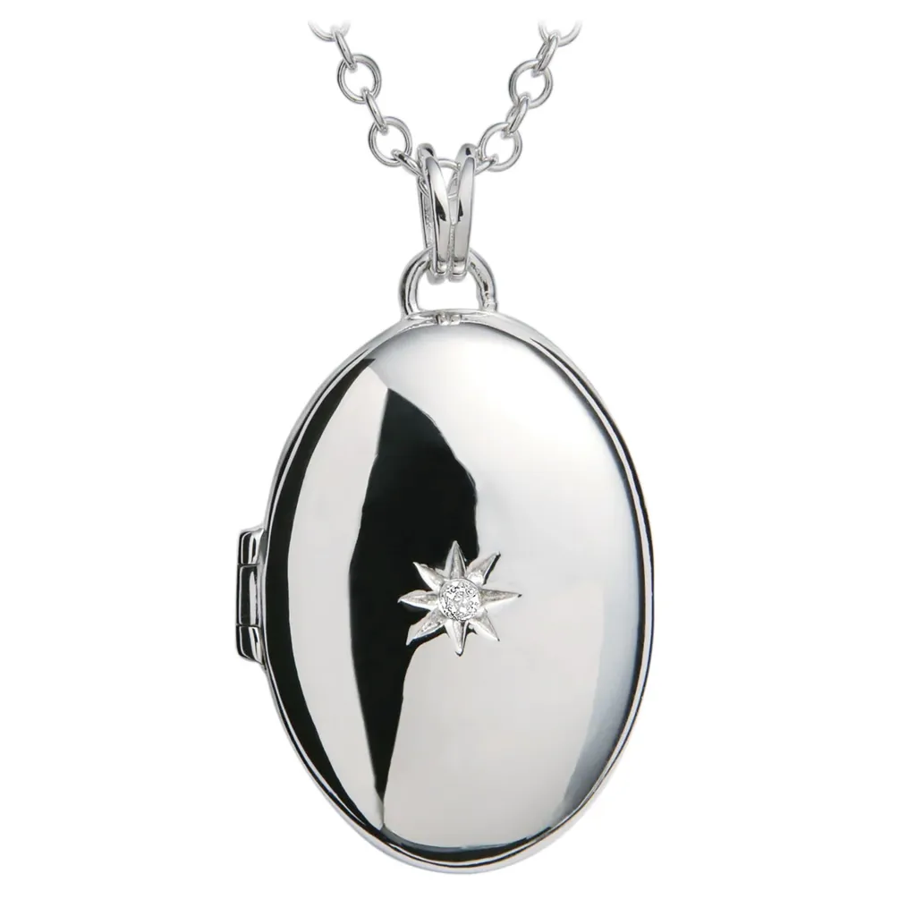 Collier en Argent et Diamant Véritable Hot Diamonds Romantic DP143
