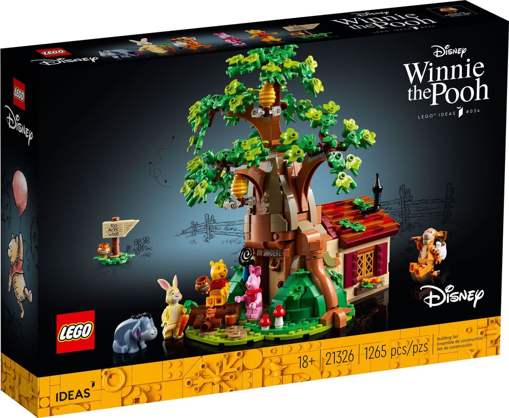 LEGO Ideas Winnie Puh - 21326 NEU! Teile 1265x