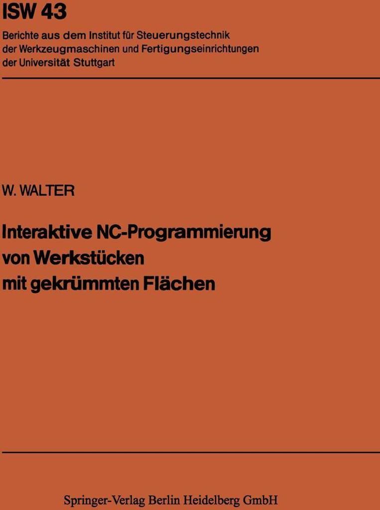 Interaktive NC-Programmierung von Werkstücken mit gekrümmten Flächen