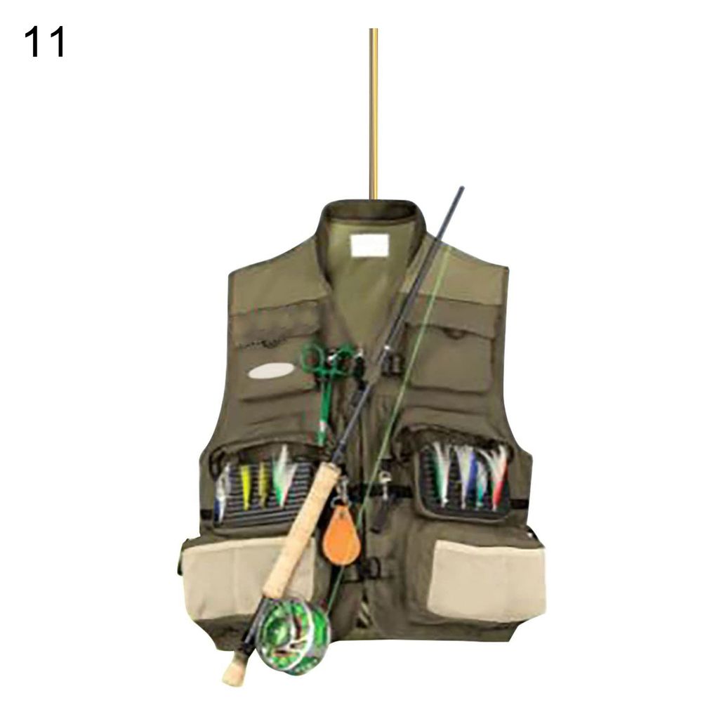 Personalisierter Weihnachtsanhänger mit Lanyard Leichtgewicht doppelseitigem Muster Acryl Weihnachtsdekoration für Zuhause-11