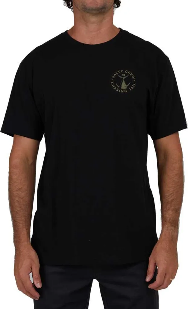 T-shirt Premium Salty Crew Tailgate Noir S - Textile Doux et Durable