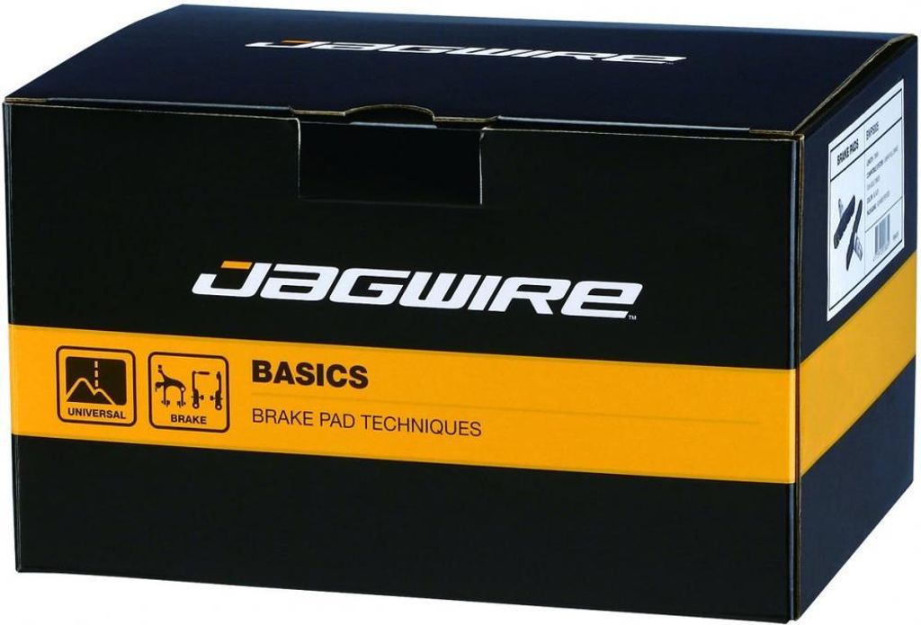 Jagwire Bremsschuhe Mountain Sport für V-Brake Standardgröße Schwarz - zuverl...